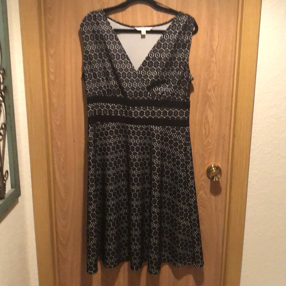 Sleeveless Fit and Flare Dress